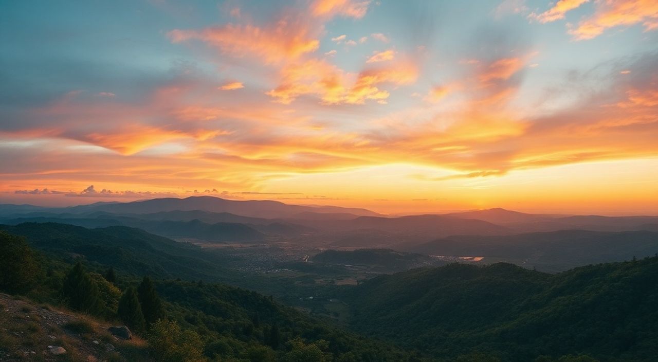 Панорамирование + capture one для пейзажа на закате