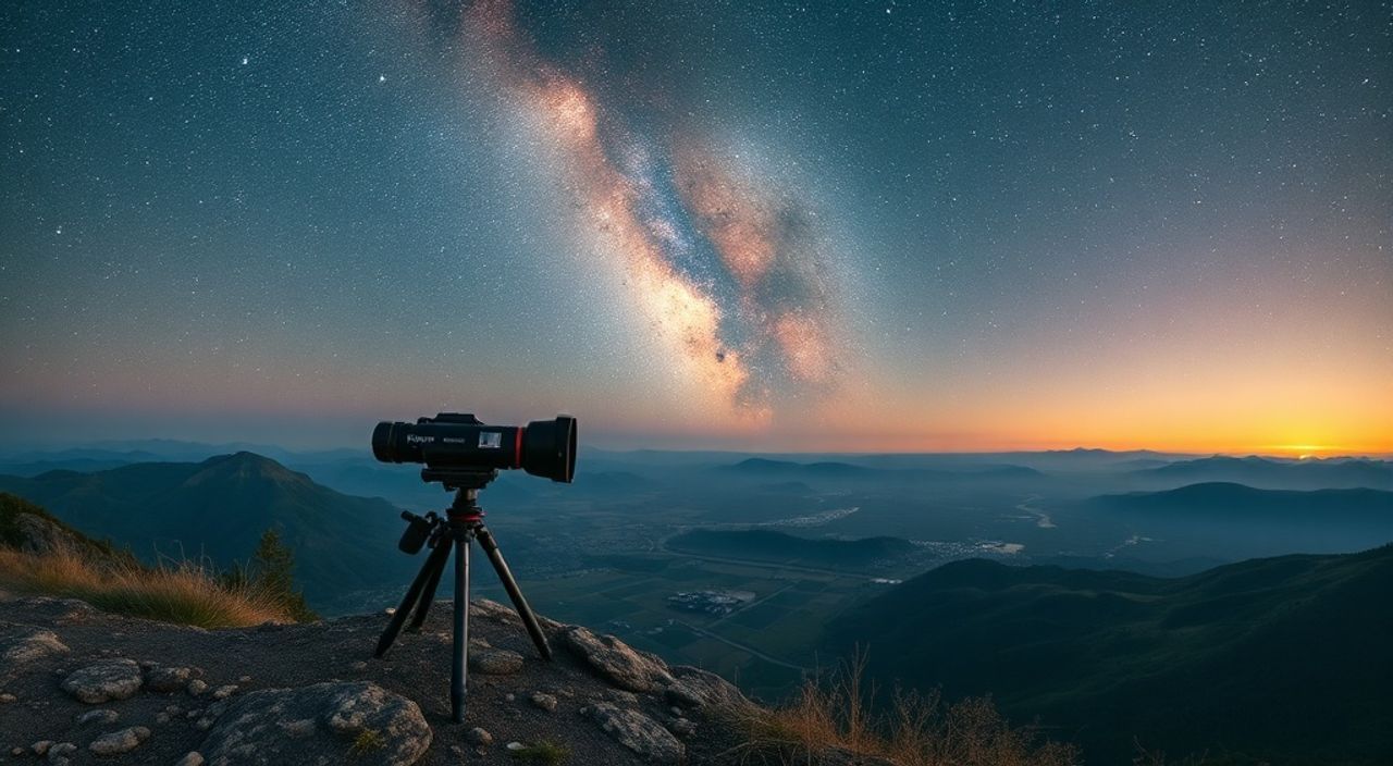 Панорамирование + luminar neo для астрофотографии