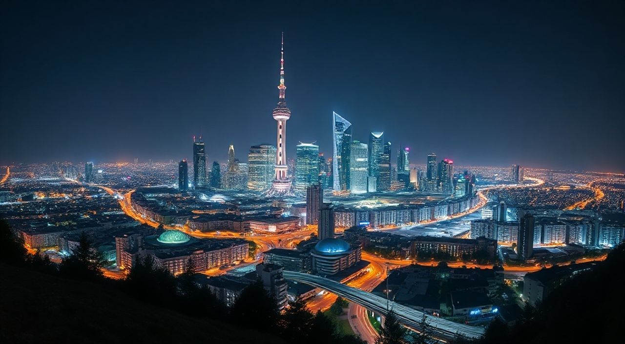 Панорамирование + on1 photo raw для ночной съёмки