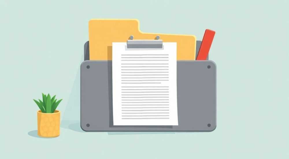Папка органайзер для семейных документов