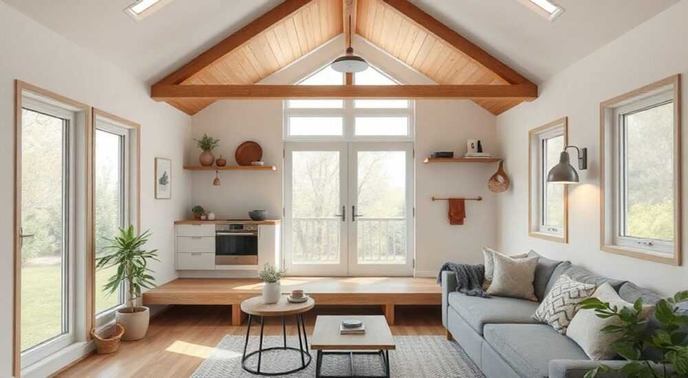 План модернизации контрастного tiny‑house в духе минимализма