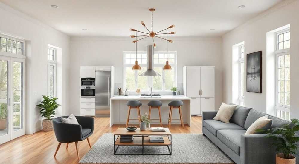 Плюсы и минусы для smart‑home open‑space кухни‑гостиной