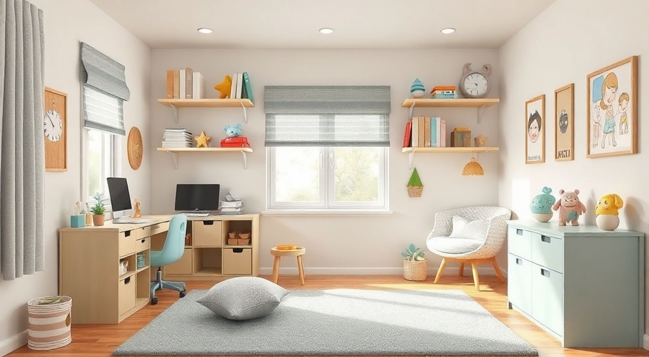 Подиума‑хранения: 15 причин выбрать для детской 10 м²