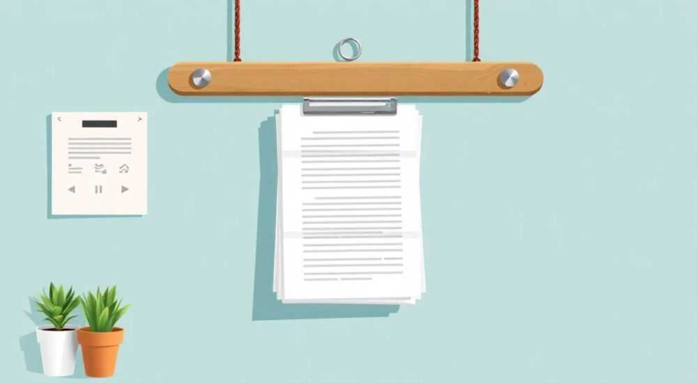 Подвесной органайзер для документов