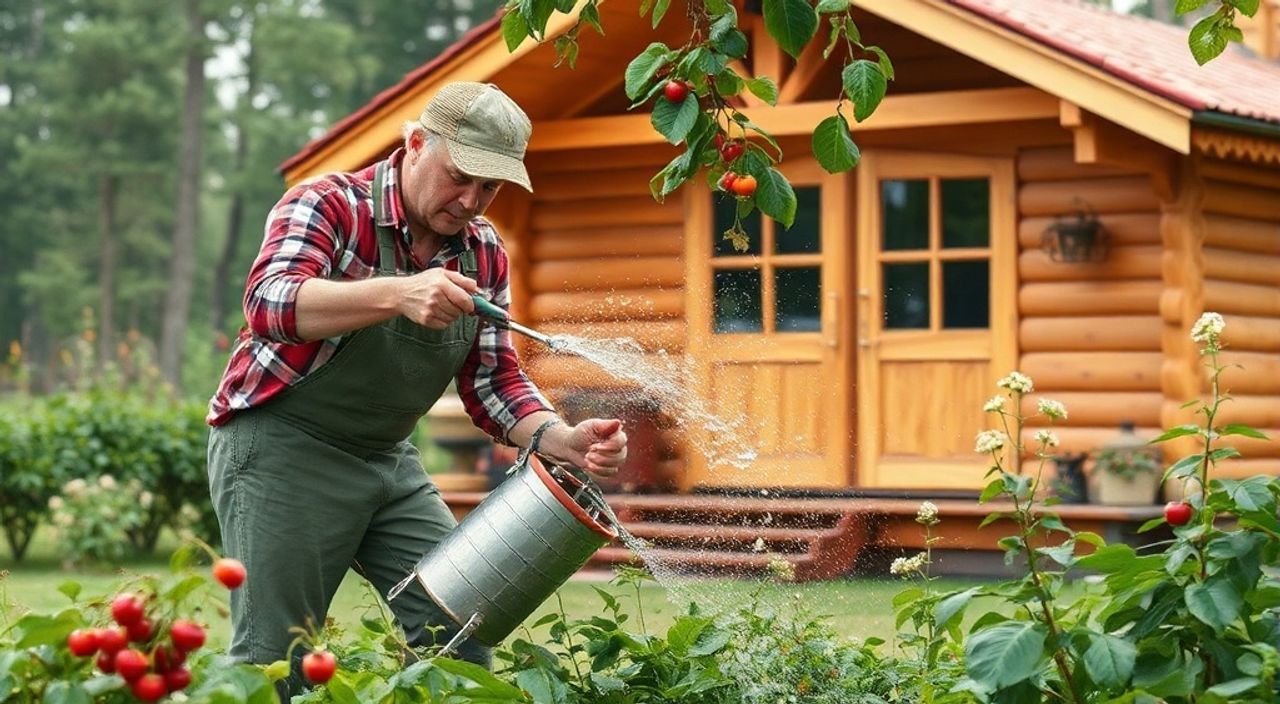 Полив вишни степной на даче: 5 советов