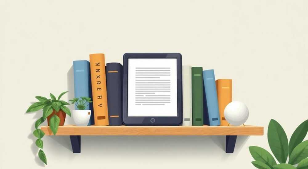 Полка из старых книг: вдохновение в стиле экостиль