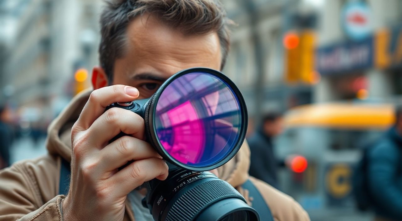 Поляризационные фильтры улучшит цвета в уличной фотографии