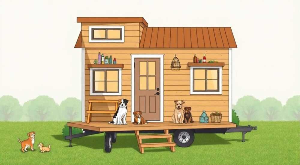 Пошаговый план многофункционального tiny‑house для любителей питомцев
