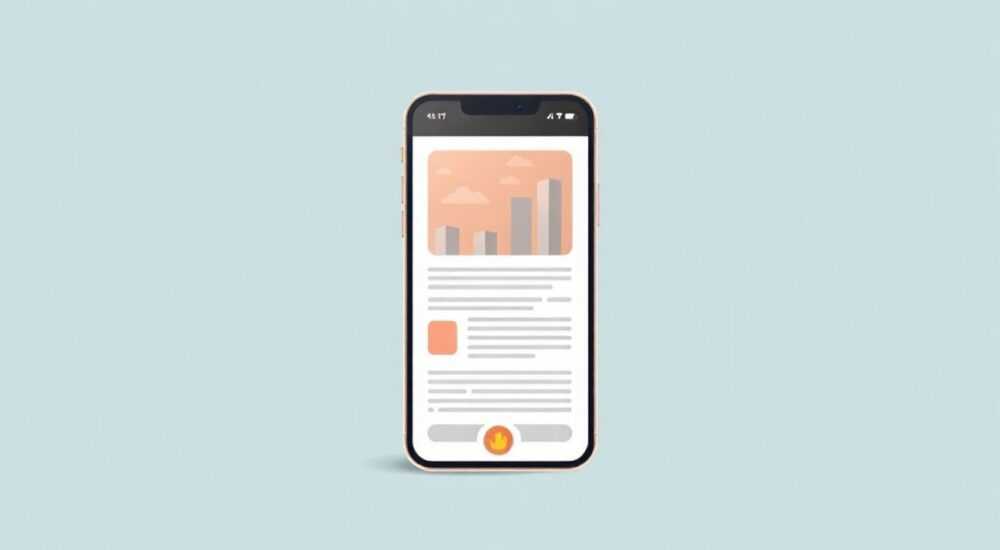 Приложение для телефона дизайн