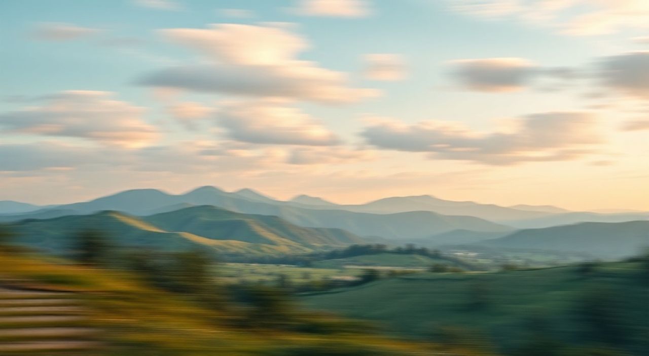 Приём motion blur в пейзаж: пошагово