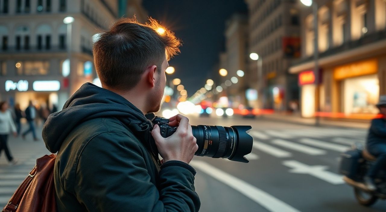Приём таймлапс в уличная фотография: пошагово