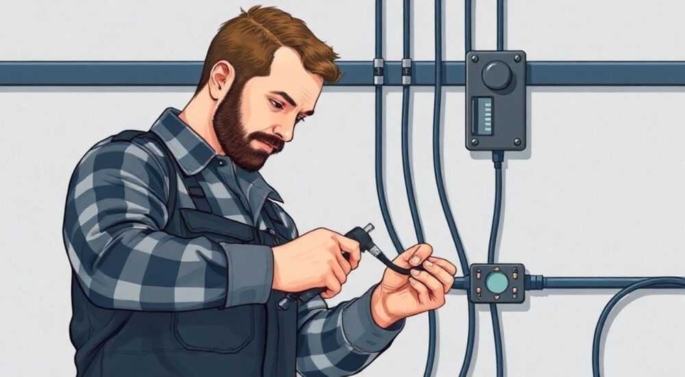 Прокладка или монтаж кабеля как правильно