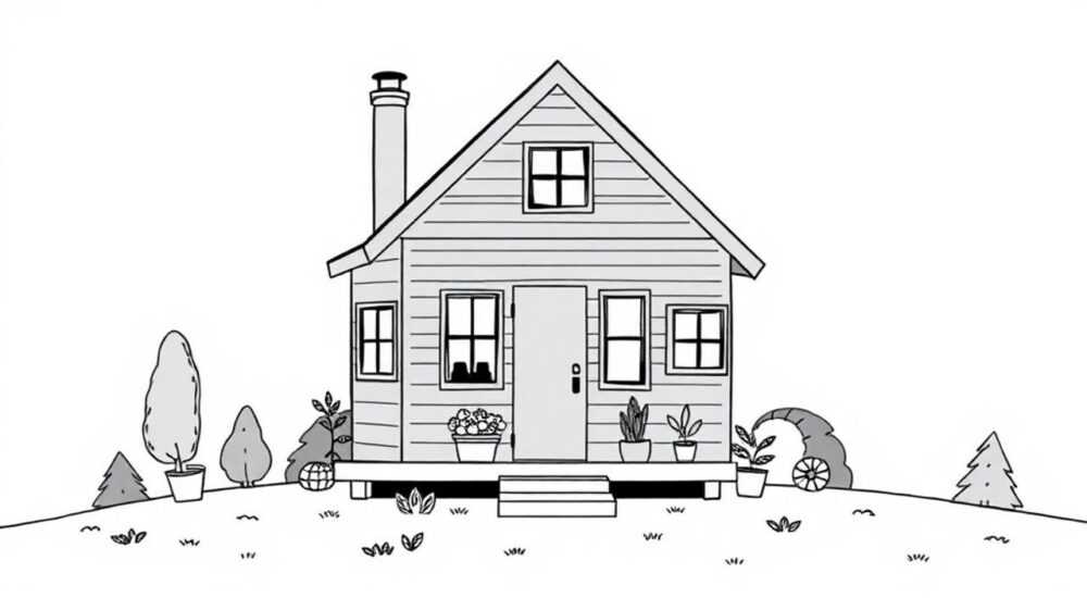 Путеводитель по для монохромного tiny‑house