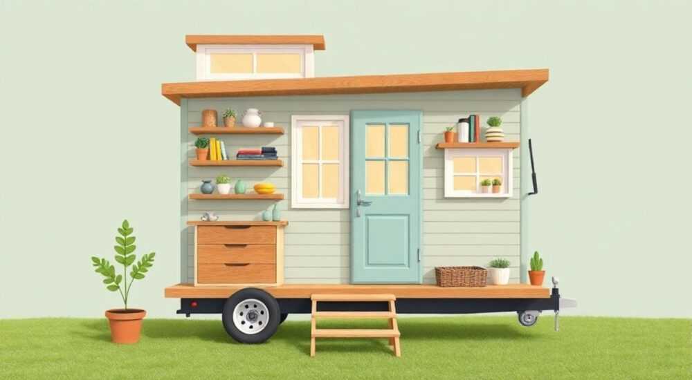 Путеводитель по для пастельного tiny‑house с модульным хранением