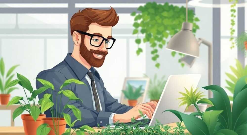 Растения для озеленения офиса