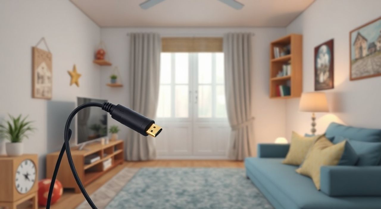 Реальный опыт: безопасность HDMI‑кабеля в детской