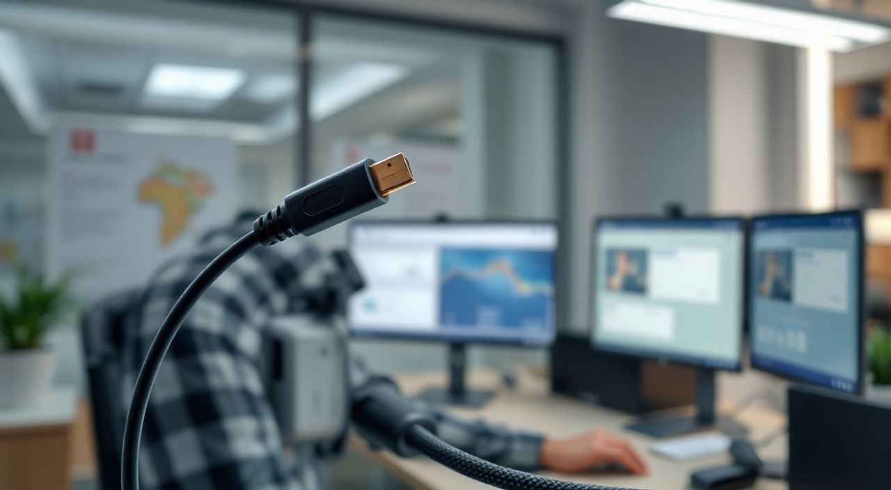 Реальный опыт: безопасность HDMI‑кабеля в кабинета