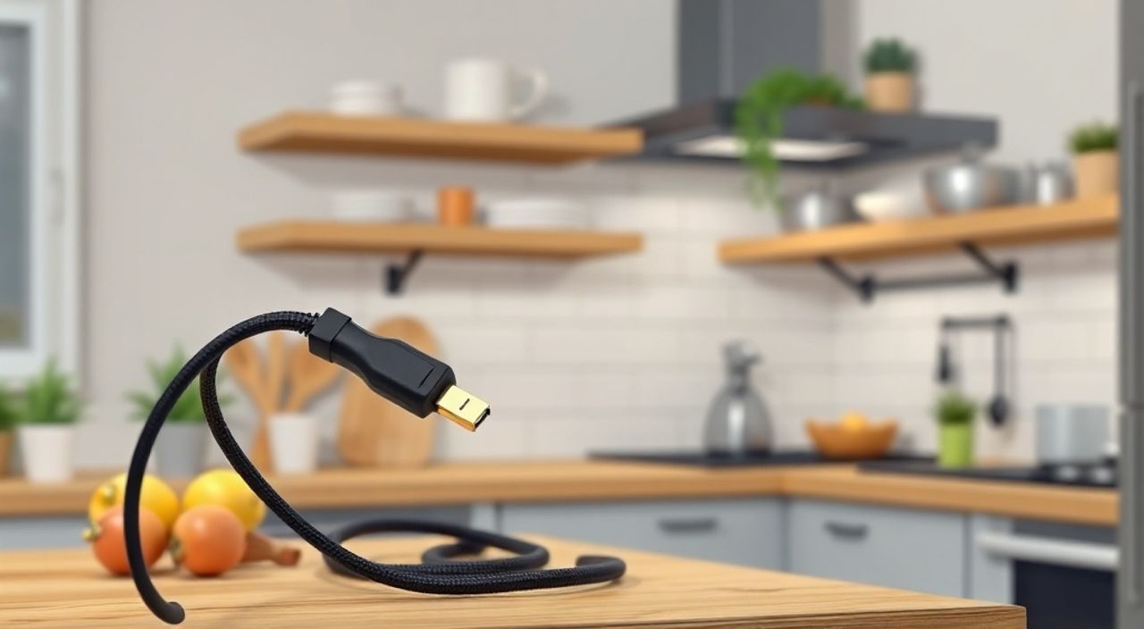 Реальный опыт: безопасность HDMI‑кабеля в кухни