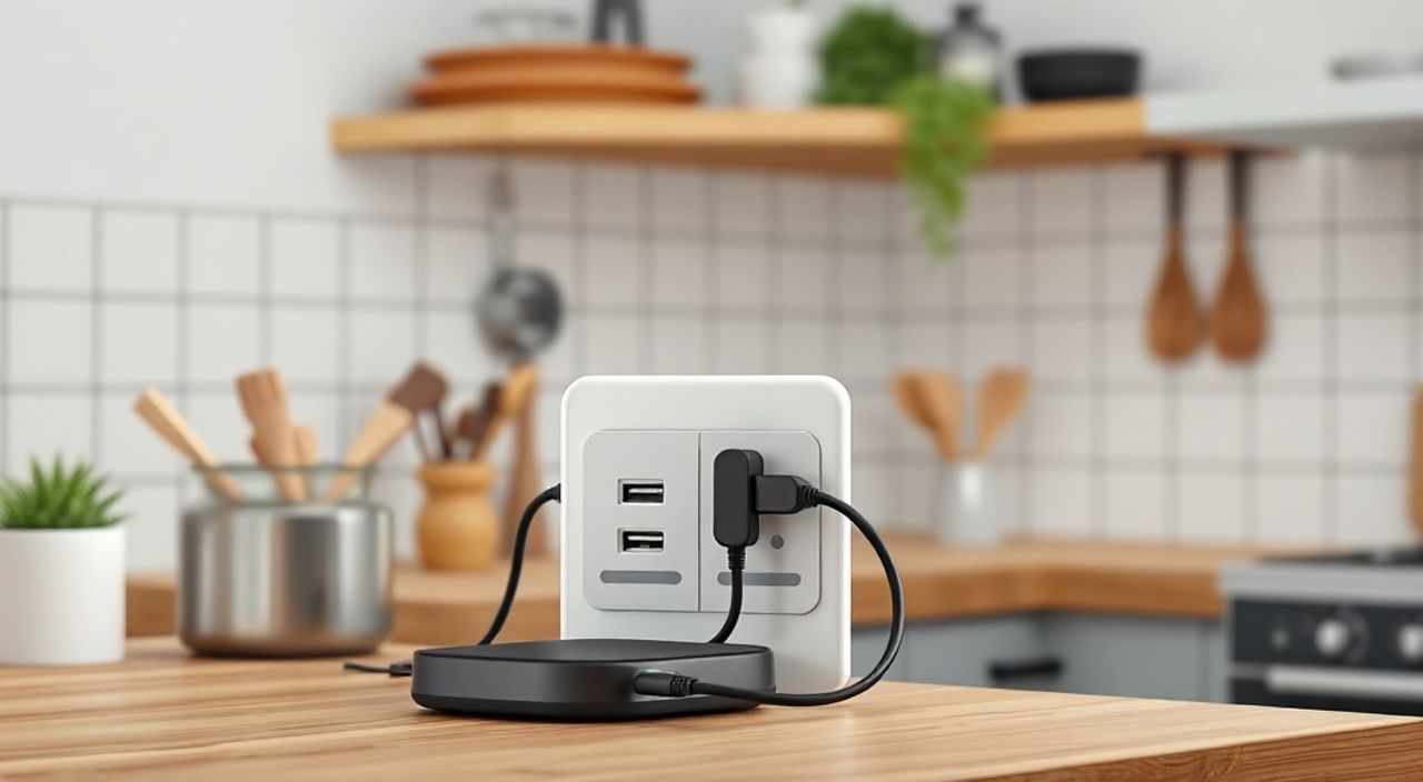 Реальный опыт: безопасность зарядного блока USB в кухни