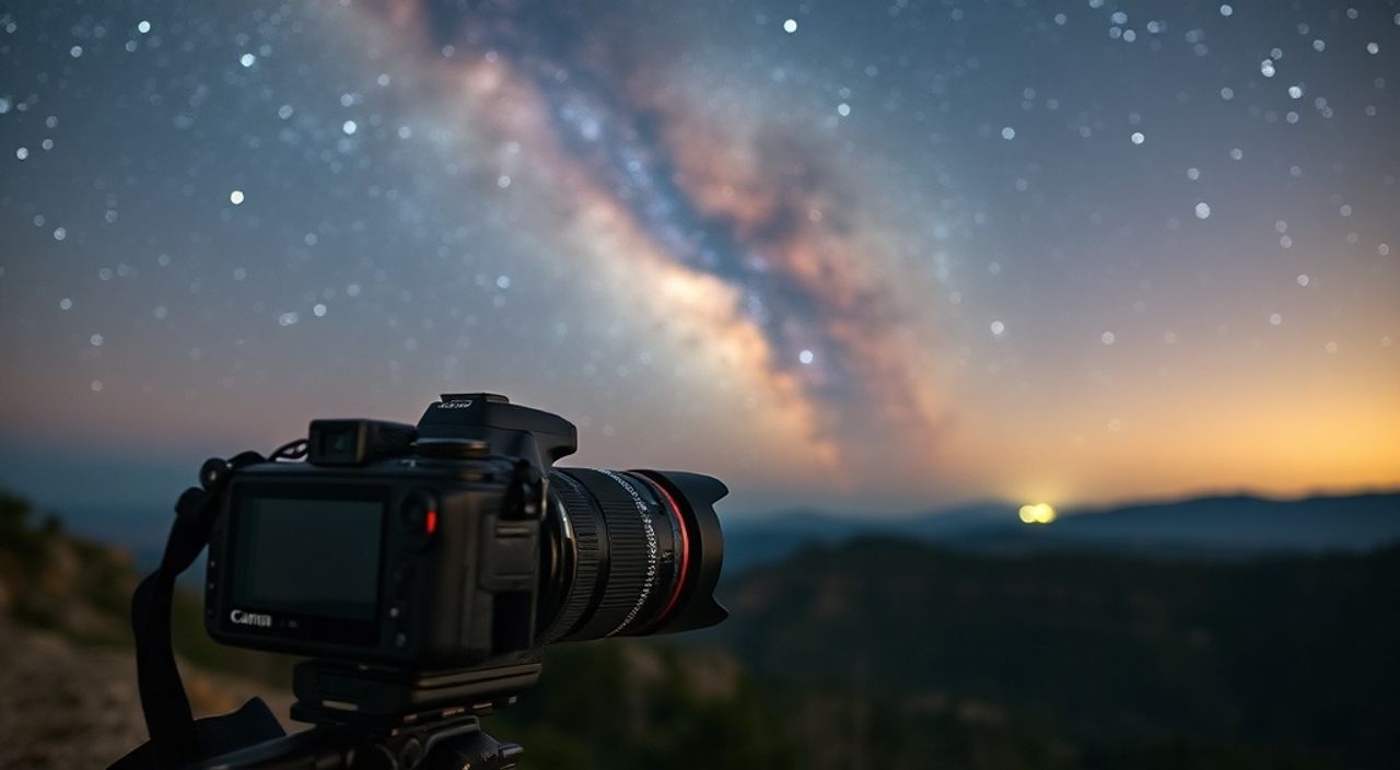 Реальный опыт: брекетинг экспозиции в астрофотография на canon r5