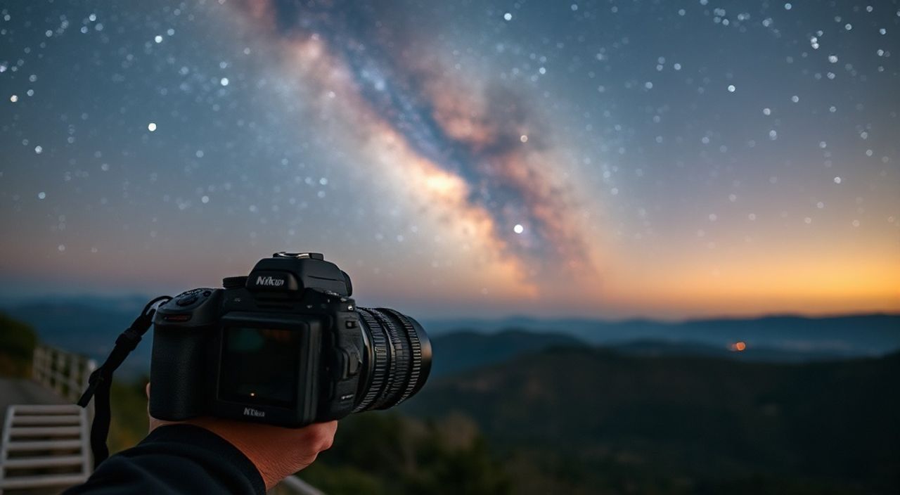 Реальный опыт: брекетинг экспозиции в астрофотография на nikon z6 ii