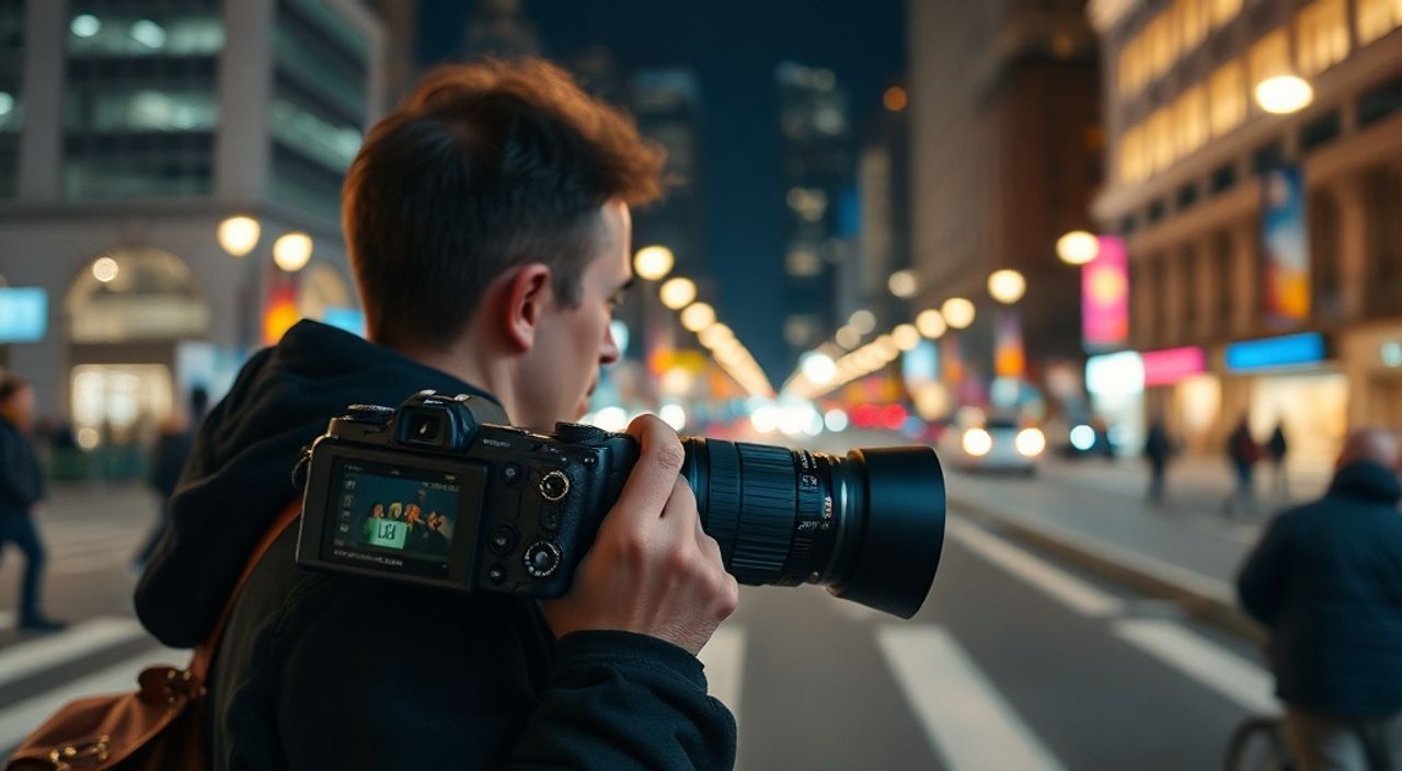 Реальный опыт: брекетинг экспозиции в городские огни на nikon z6 ii