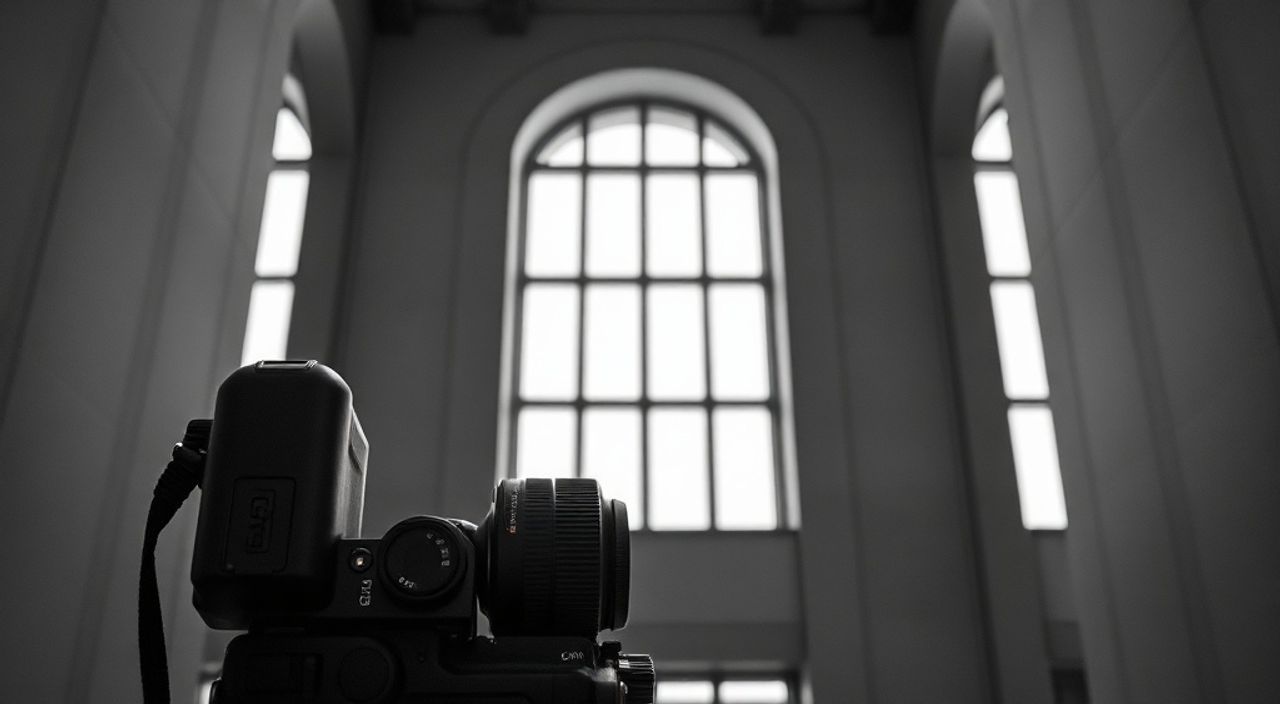 Реальный опыт: чёрно‑белая обработка в архитектурная съёмка на sony a7 iv
