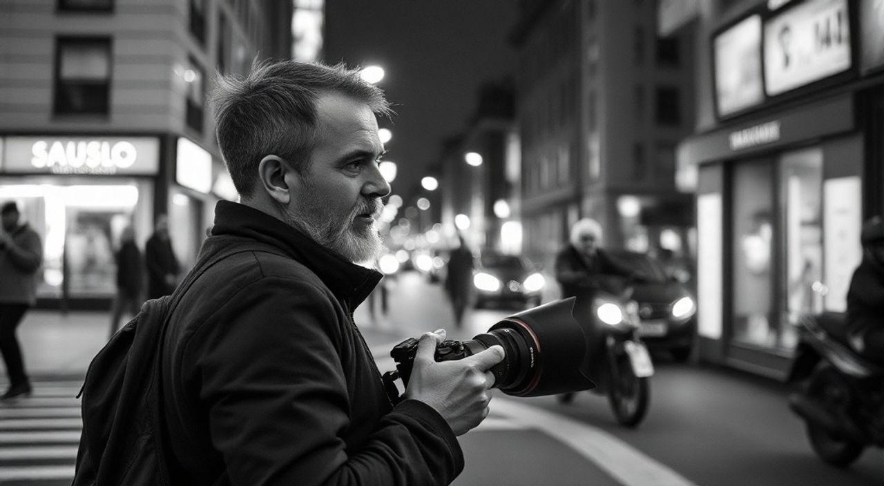 Реальный опыт: чёрно‑белая обработка в уличная фотография на sony a7 iv