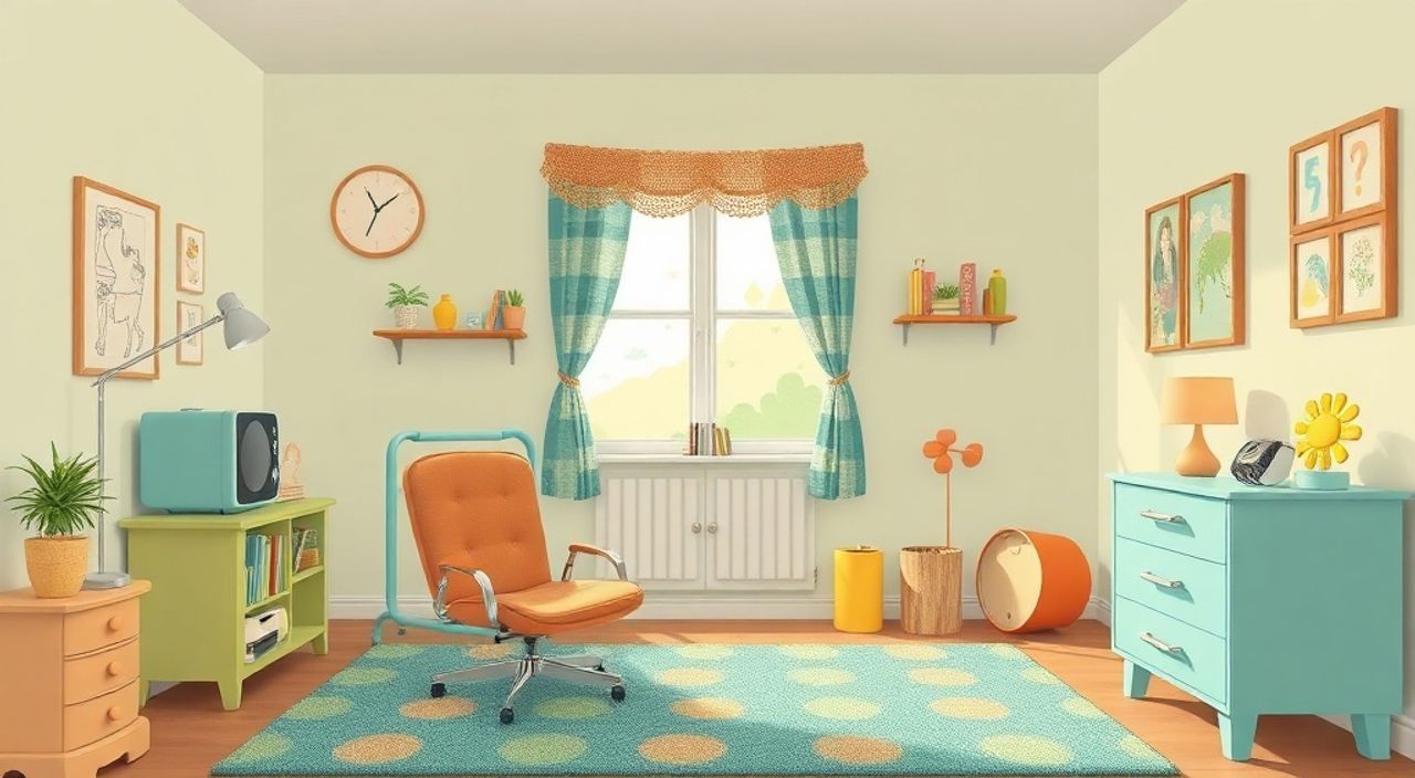Реальный опыт: детской 10 м² в стиле ретро 60‑х без перепланировки