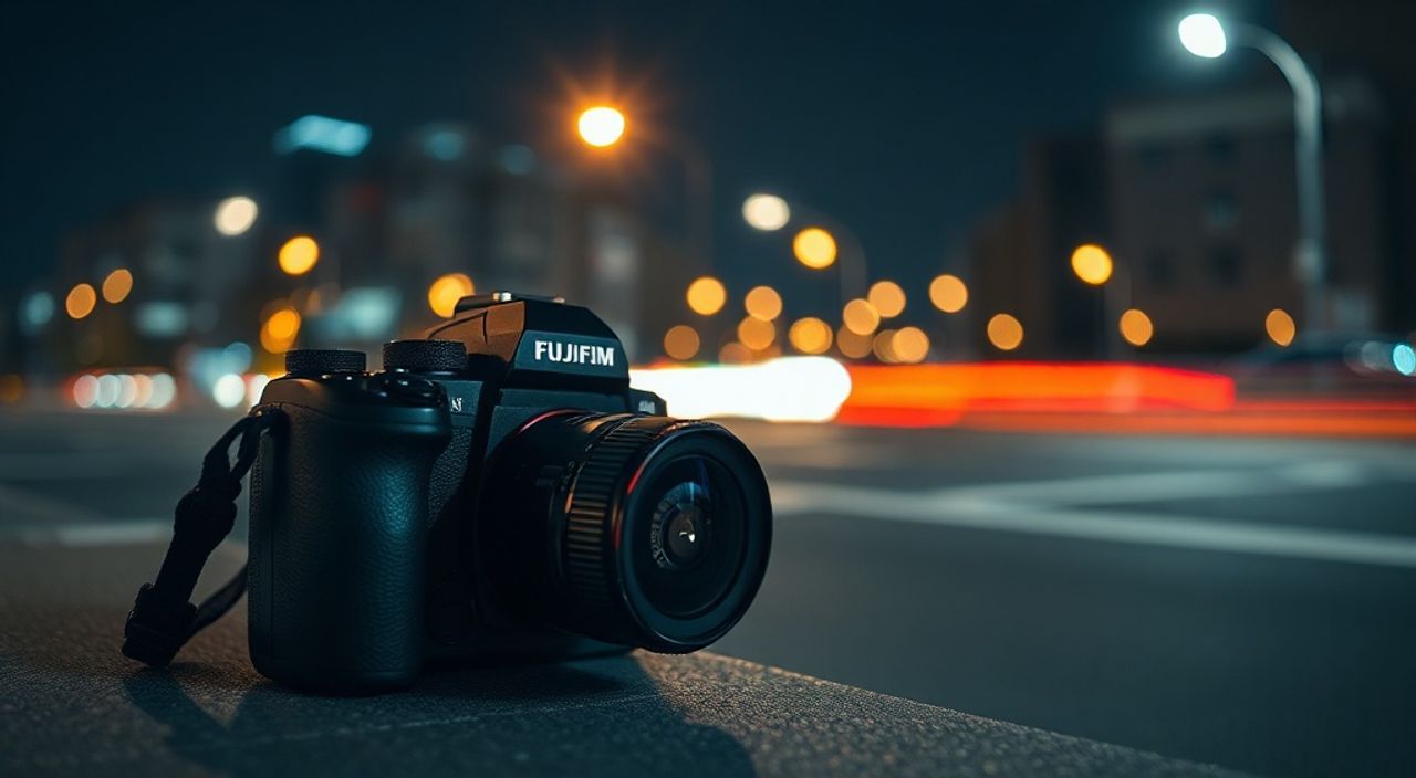 Реальный опыт: длинная выдержка в ночная съёмка на fujifilm x‑t5