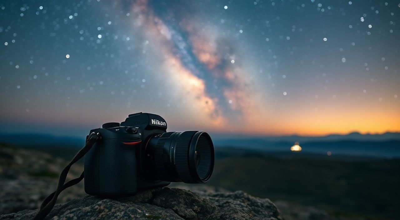 Реальный опыт: двойная экспозиция в астрофотография на nikon z6 ii