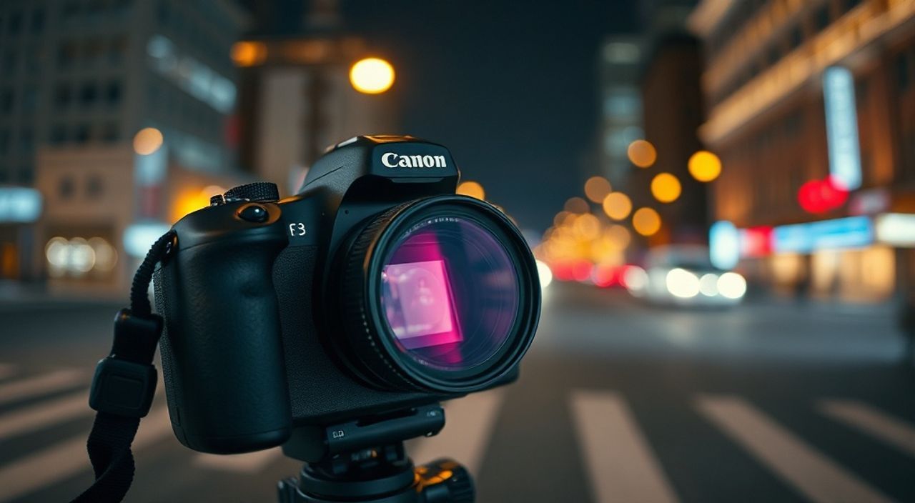 Реальный опыт: двойная экспозиция в городские огни на canon r5