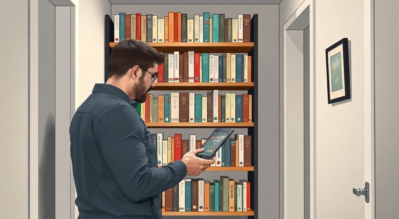 Реальный опыт: фиксация книжного шкафа в коридора