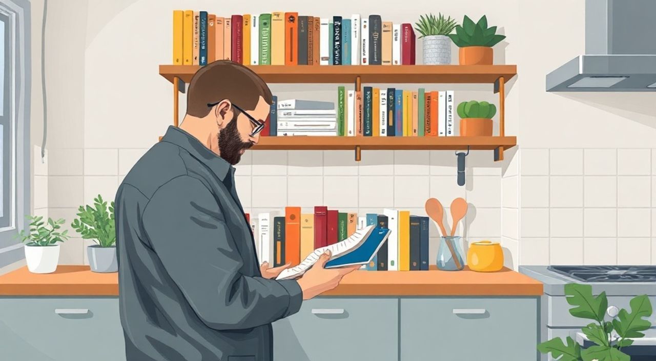 Реальный опыт: фиксация книжного шкафа в кухни