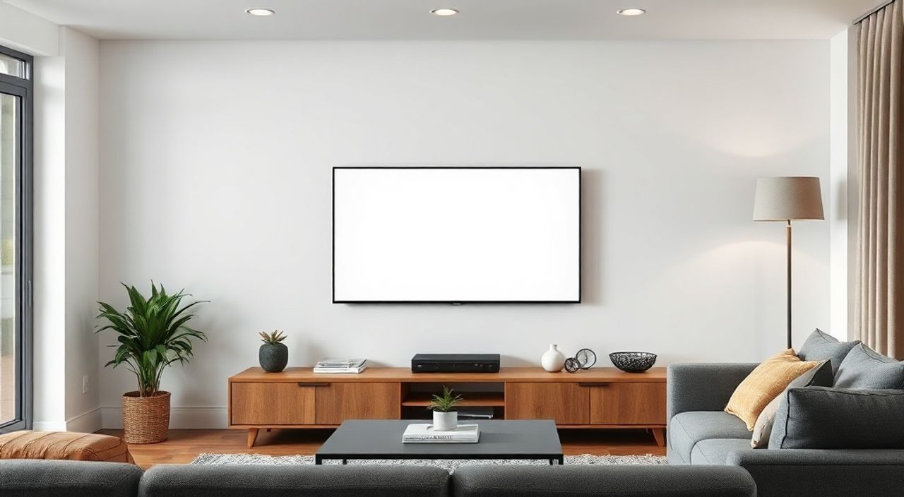 Реальный опыт: фиксация TV‑панели в гостиной