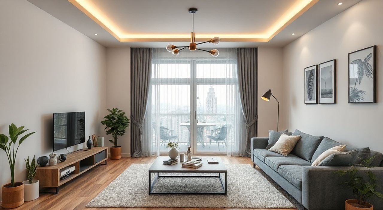 Реальный опыт: гостиной 11 м² в стиле хай‑тек без перепланировки