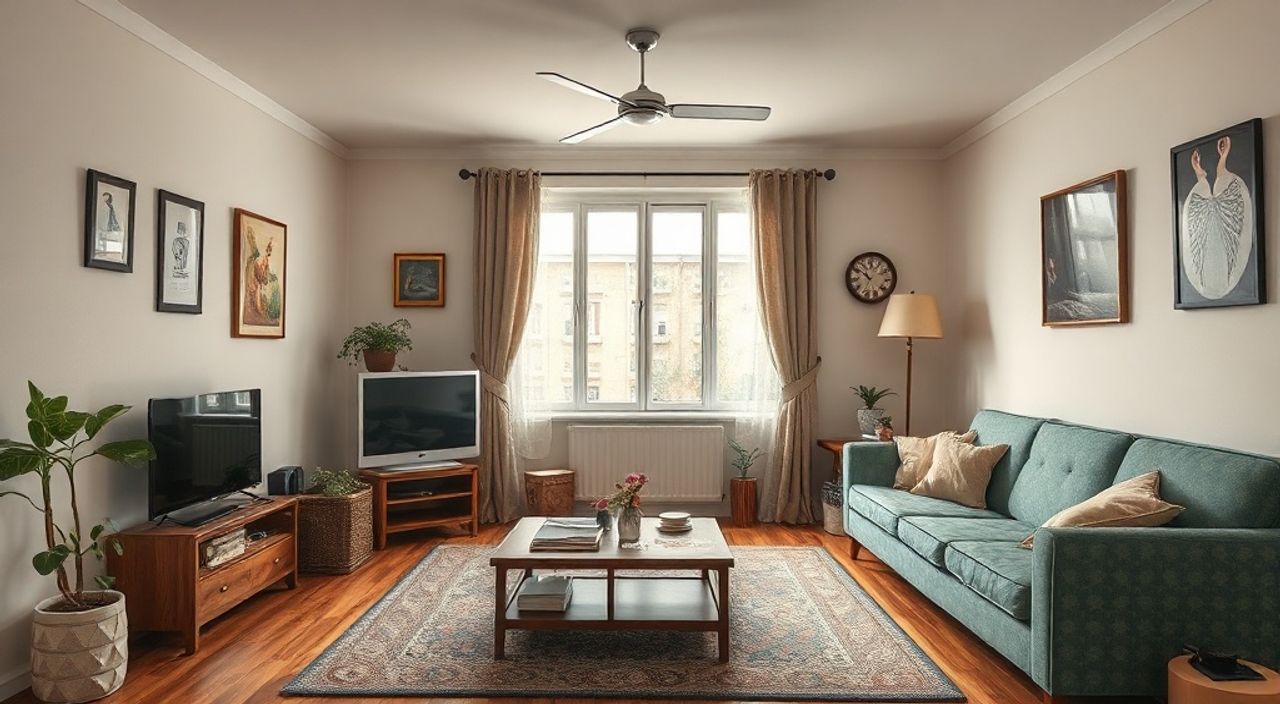 Реальный опыт: гостиной 11 м² в стиле ретро 70‑х без перепланировки