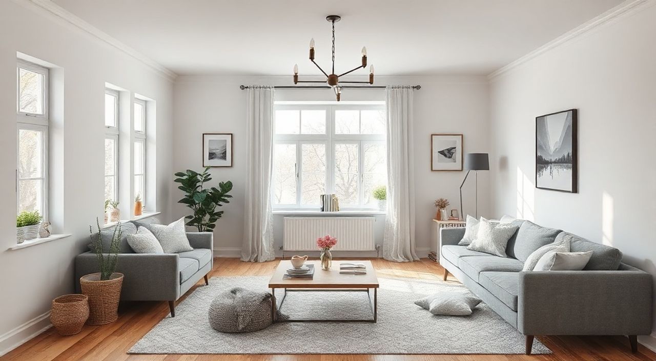 Реальный опыт: гостиной 14 м² в стиле сканди без перепланировки