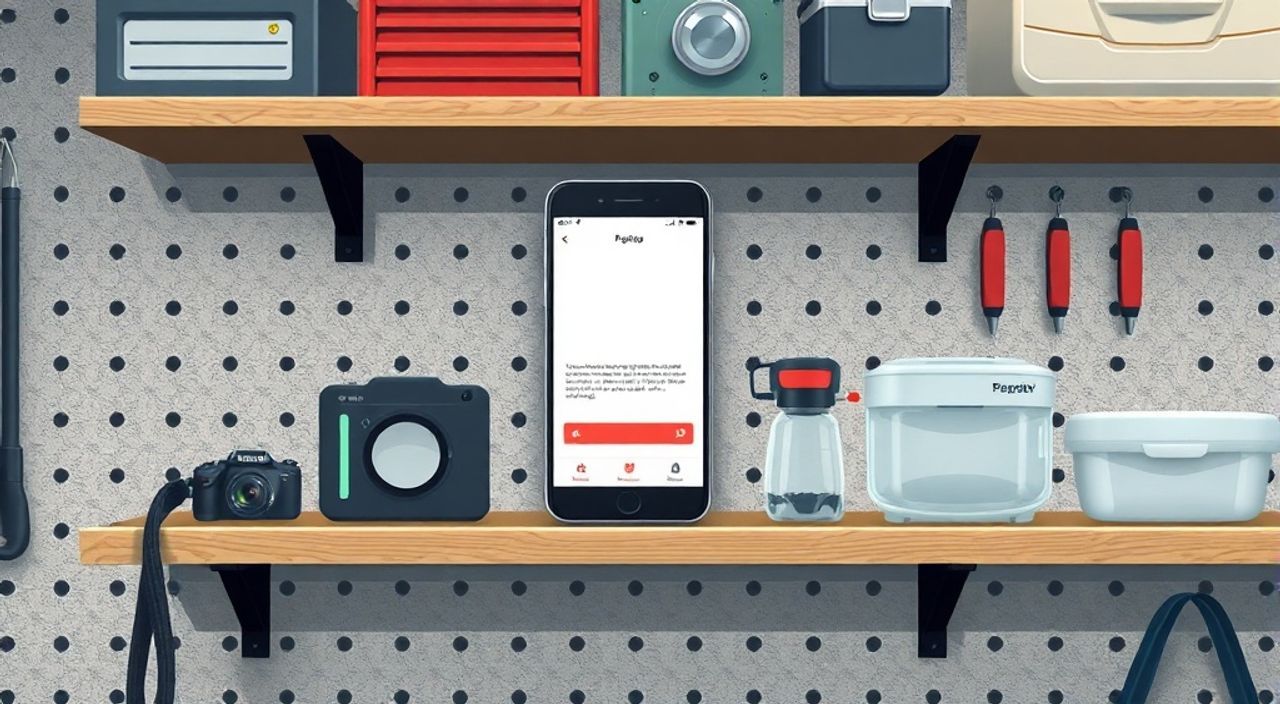 Реальный опыт: хранение на гаражном стеллаже с push‑оповещение на смартфон
