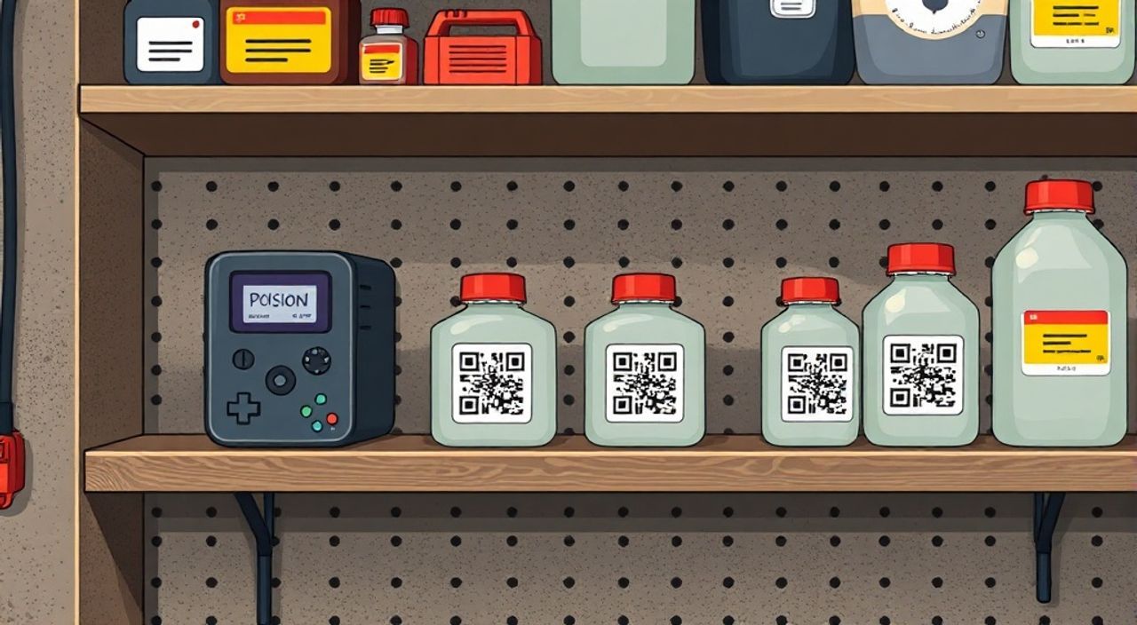 Реальный опыт: хранение на гаражном стеллаже с QR‑этикетки «ЯД»