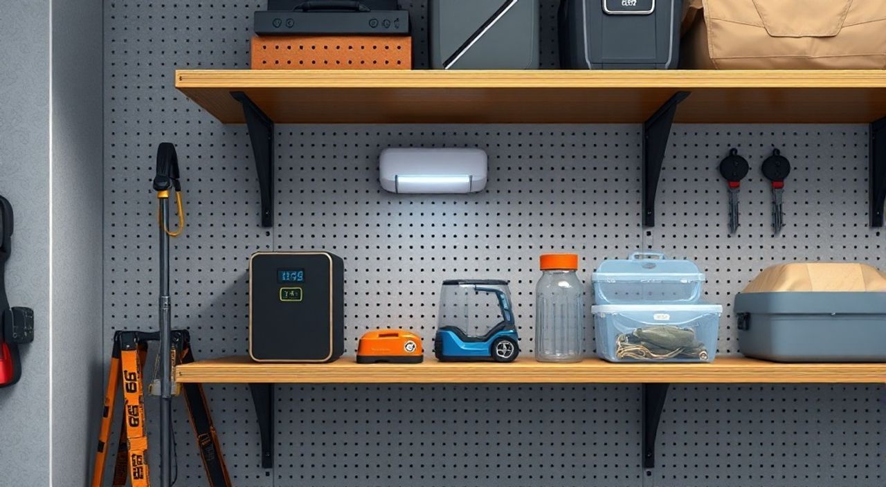 Реальный опыт: хранение на гаражном стеллаже с смарт‑замок RFID