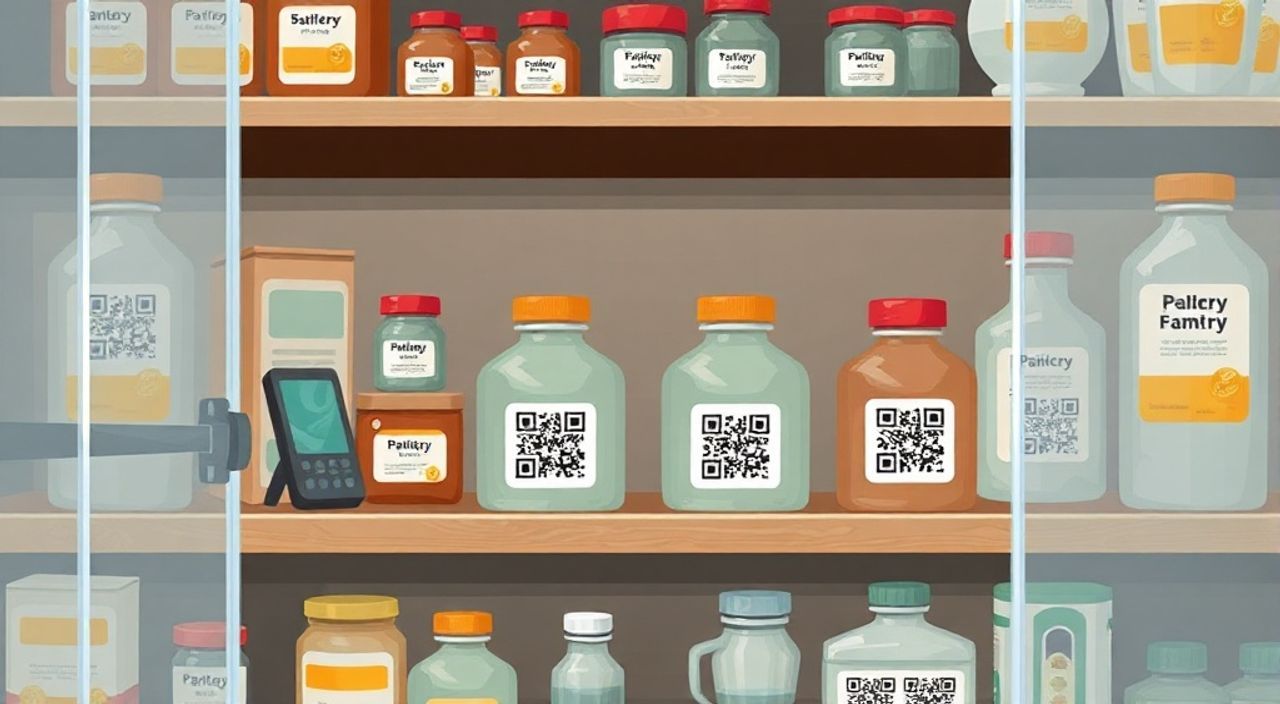 Реальный опыт: хранение на полке кладовки с QR‑этикетки «ЯД»