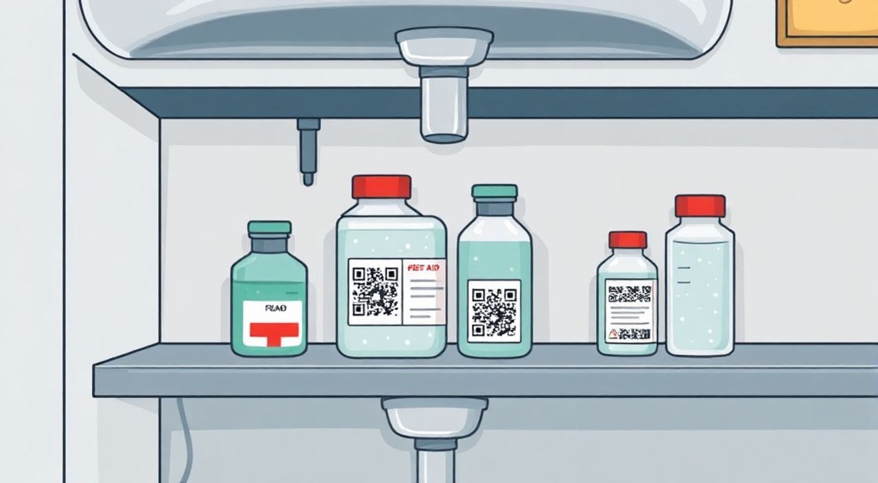 Реальный опыт: хранение под мойкой с QR‑этикетки «ЯД»