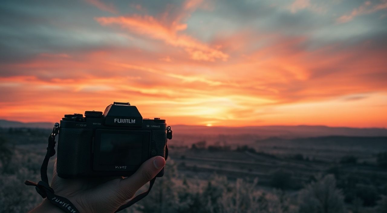 Реальный опыт: ик‑съёмка в пейзаж на закате на fujifilm x‑t5