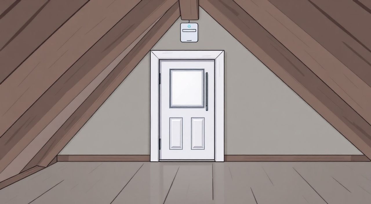 Реальный опыт: использование датчик открытия двери Zigbee в мансарде