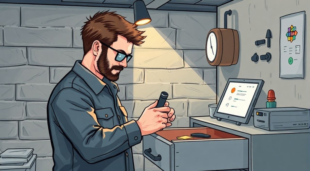 Реальный опыт: использование датчик открытия ящика в подвала