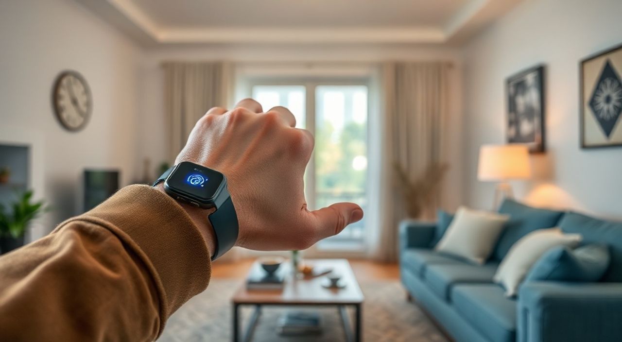 Реальный опыт: использование RFID‑браслет «дома» в гостиной