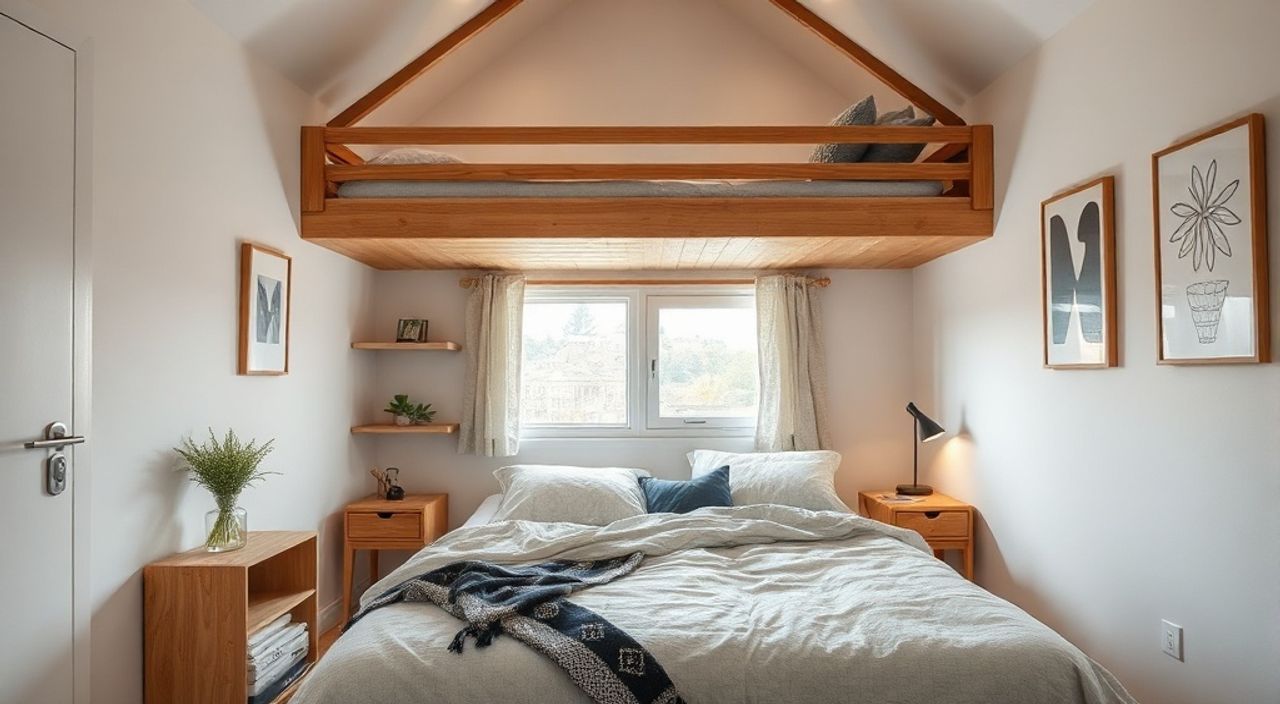 Реальный опыт: кровать‑чердака + амортизаторы soft‑close в спальни 9 м²