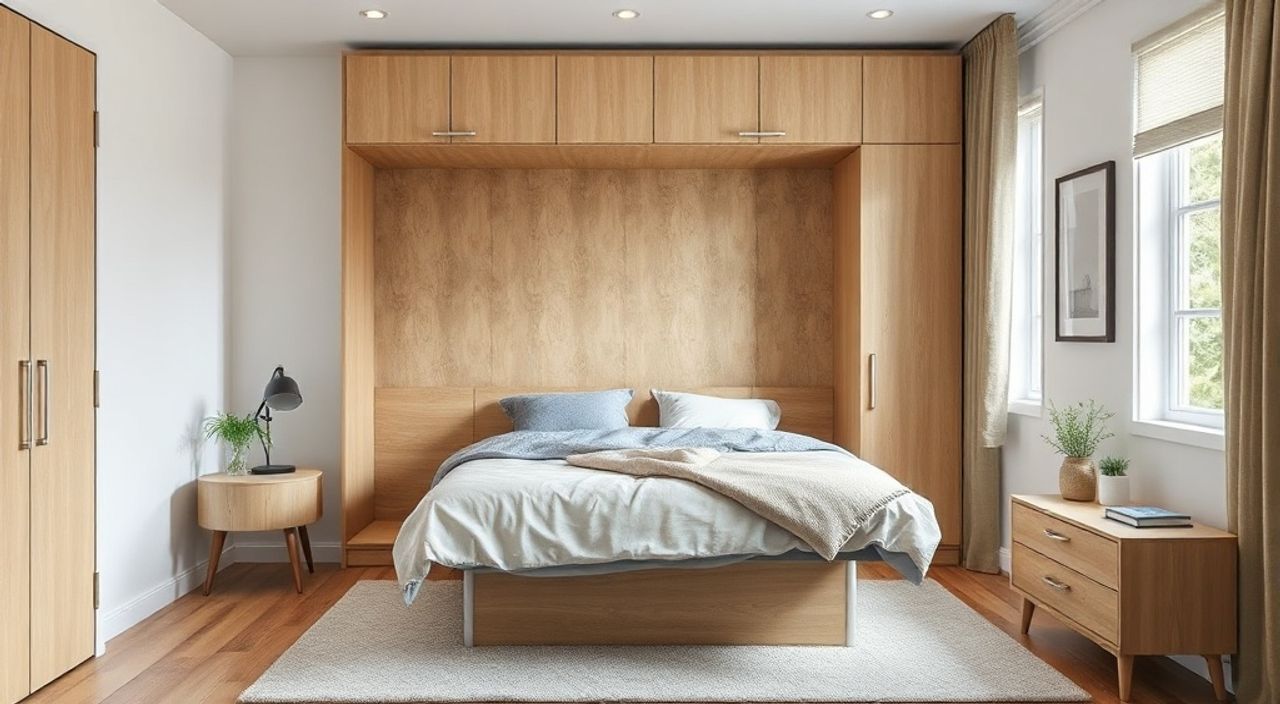 Реальный опыт: кровати murphy + алюминиевый каркас в спальни 9 м²