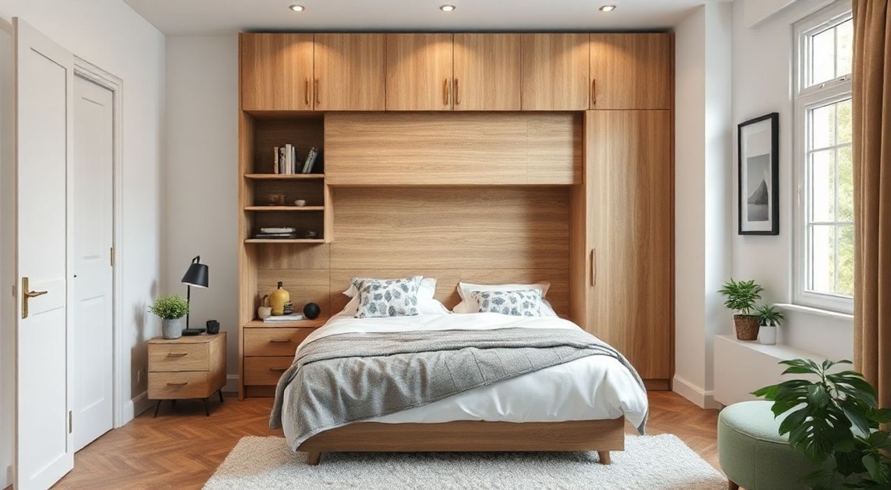 Реальный опыт: кровати murphy + замок безопасности в спальни 9 м²